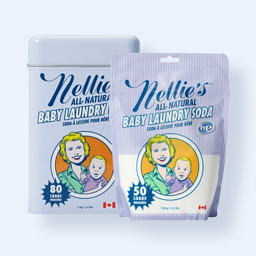 [넬리] 베이비 세탁세제 틴케이스 + 베이비 세제 리필용파우치 (산소표백제 포함)-비보트